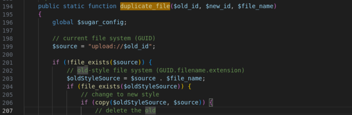 duplicate function