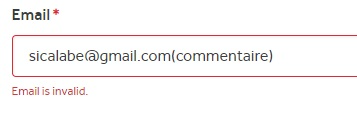 Hackerone register with comment